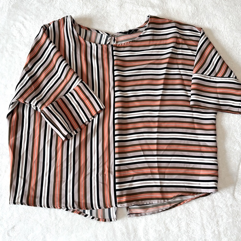 Express striped blouse